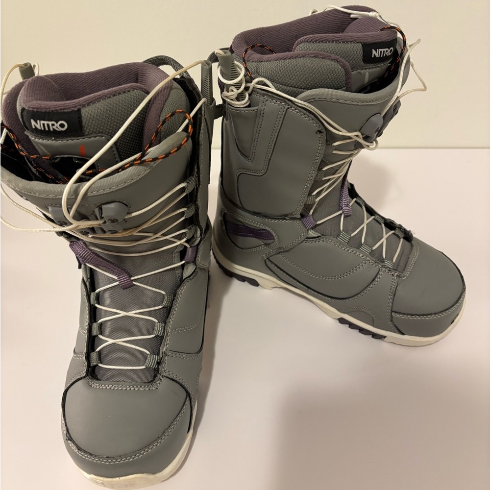 Women's Gray Winter Boots